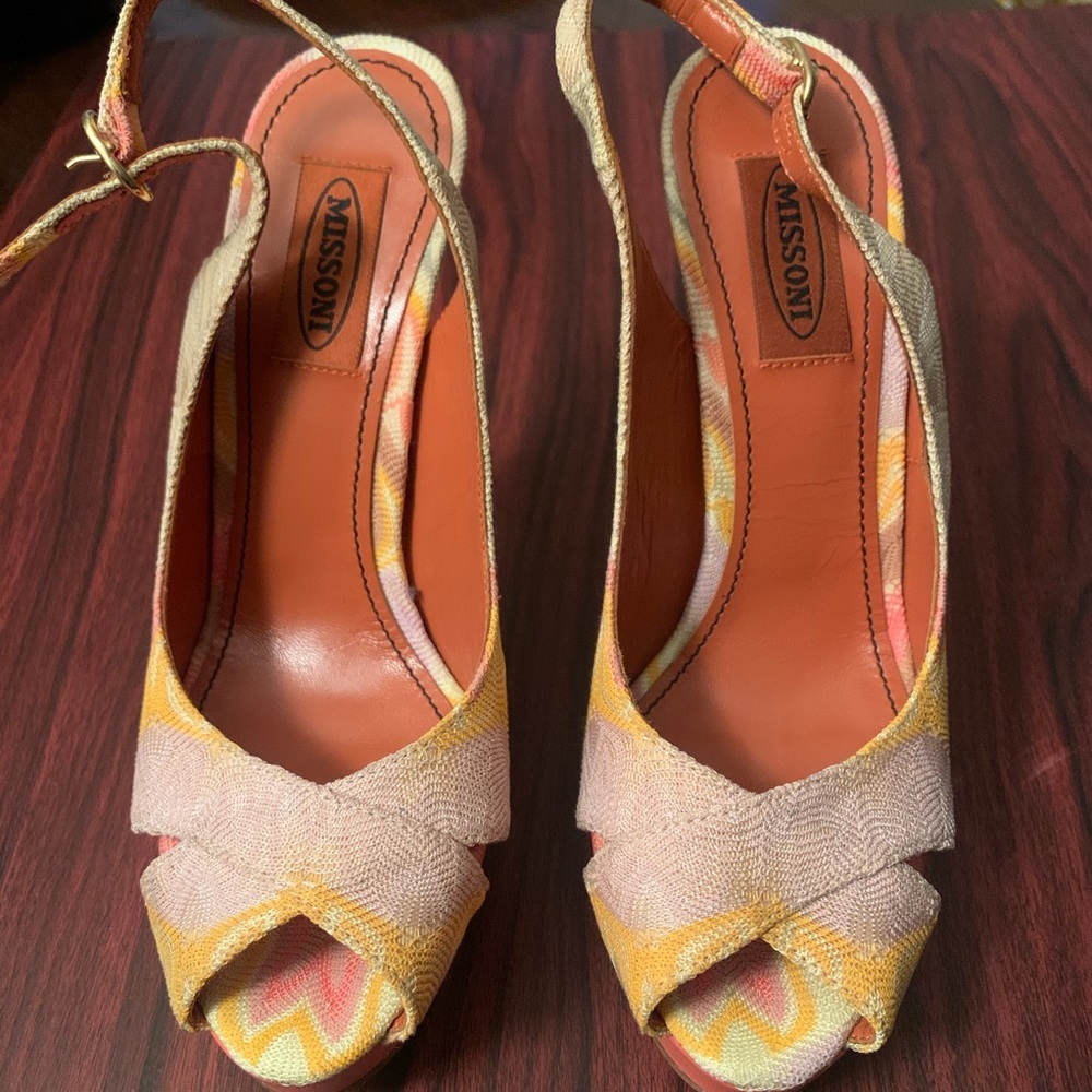 Sling back Heel - Picture 1 of 4
